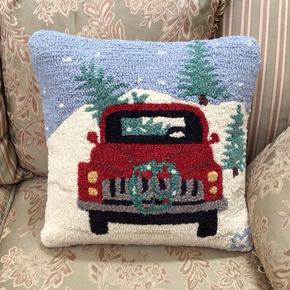 NEW Peace Pick-Up Pillow Sundance Catalog